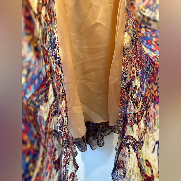 Evan Picone dress asymmetrical size 8 multi color - Picture 4 of 7